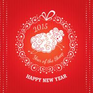 New Year Greeting Card N15