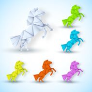 New year Horse Set illustration N2