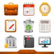Businesss icons set 1