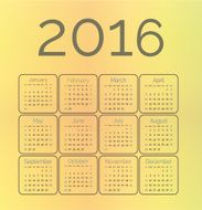 Calender 2016 N9