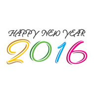 happy new year 2016 design N23