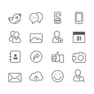 Social Media - Simple Icons