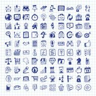 doodle business icon N5