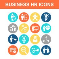 Business human resources icon N3