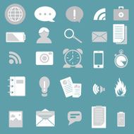 Mono flat icon