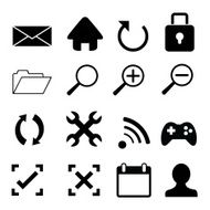 web icons set N6