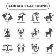 Zodiac Icons Set N2