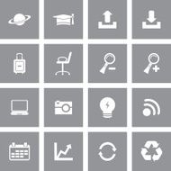 Universal Icon Set For Website &amp; Mobile N233