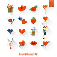 Happy Valentines Day Icons N247