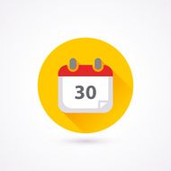 Flat icon Calendar