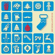 Christmas icons set N67