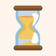 hourglass loading icon theme elements N4