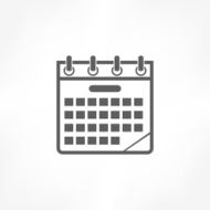 Calendar Icon N217