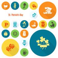 Saint Patricks Day Icon Set N195