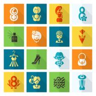 Womans Day Icon Set N56