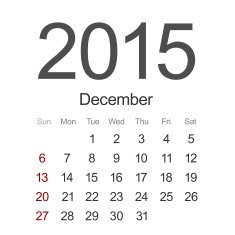 Vector modern 2015 calendar Eps 10 N22