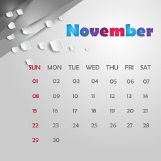 Calendar Design - November N2