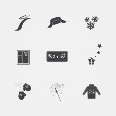 Chrystmas icons