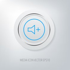 Speaker height volume button