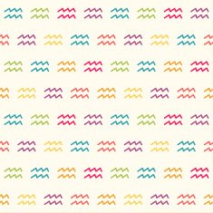 Abstract seamless background with the sign of zodiac Aquarius
