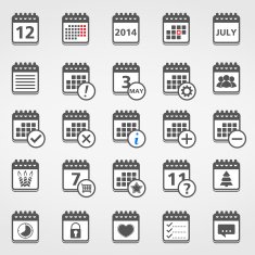 calendar icons N23
