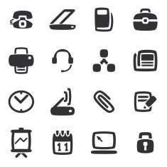 Office icon set N9