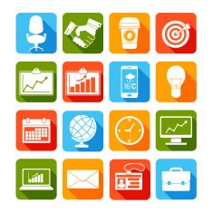 Business icons set N14