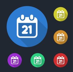 calendar icons N32