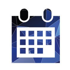 calendar icon Abstract Triangle