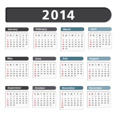 Calendar 2014 N77