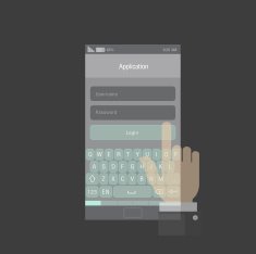 Flat vector collection of modern mobile phones elements N2