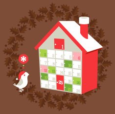 Christmas holiday advent calendar