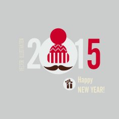 Flat Design Concepts For Happy New Year N3