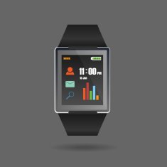 Vector of Smartwatch new technology N2