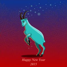 Christmas goat