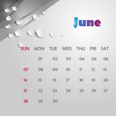 Calendar Design - June N2