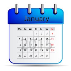 January Calendar N2
