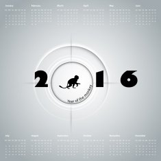 Cover Calendar Design - Typography N19