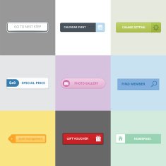 Web Button Collection
