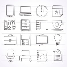 Business and Office icons N9