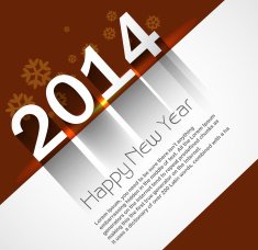 Celebration shiny for new year 2014 holiday background
