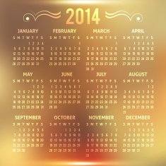 Calendar 2014 N100