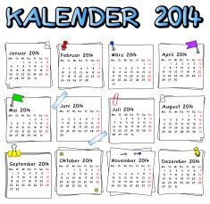 german calendar 2014 N2