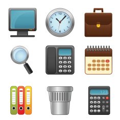 Universal office icons