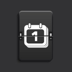 vector modern scoreboard black icon