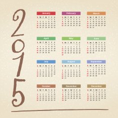 Calendar 2015 N157