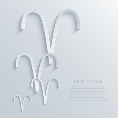 vector modern signs of the zodiac background N12