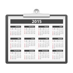 Calendar 2015 N163