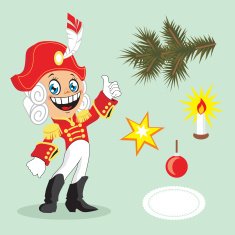 Greeting card Vector illustration N2