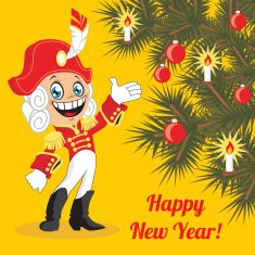 Greeting card Vector illustration N3